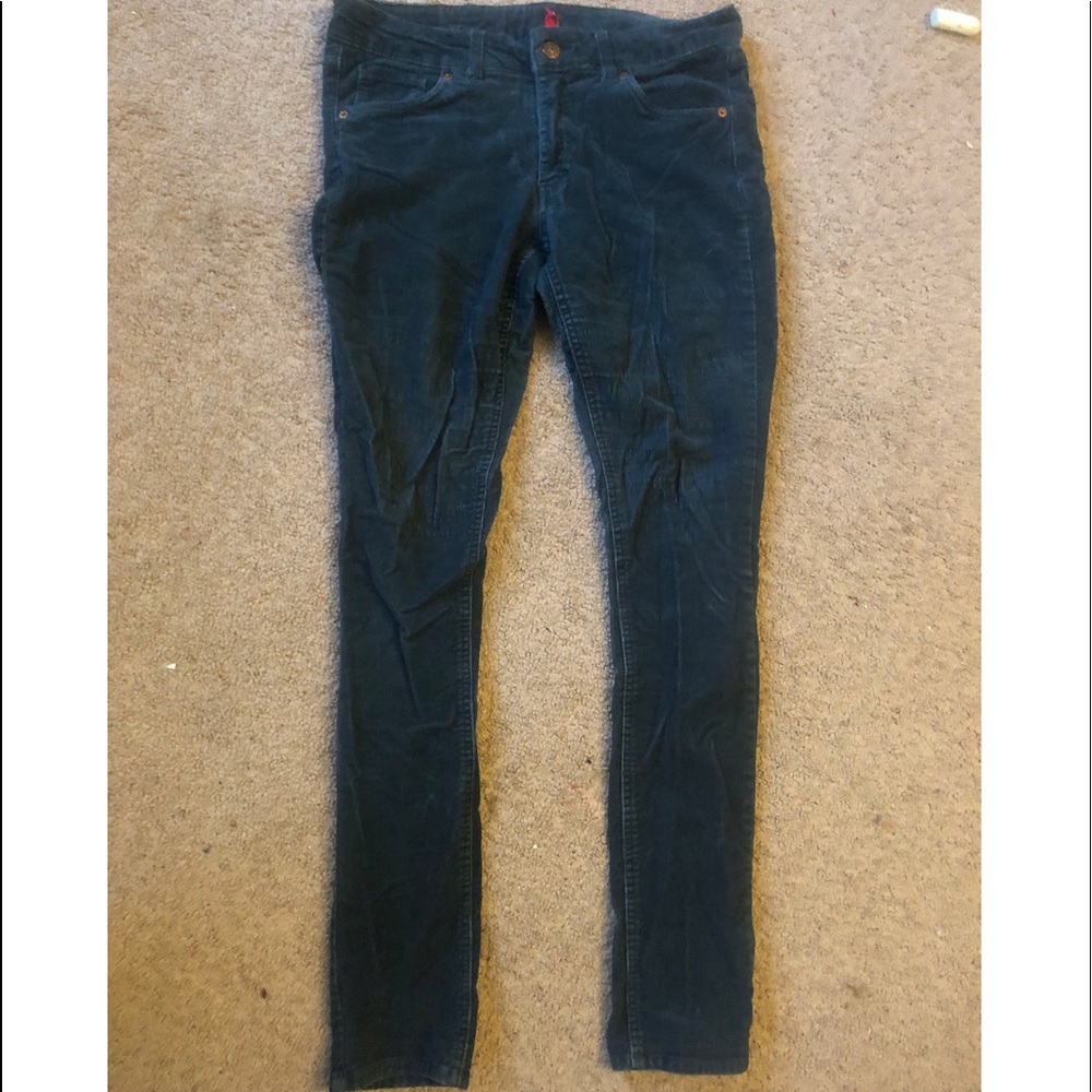 Long, skinny Corduroy pants